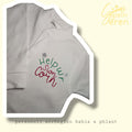 Personalised Welsh Christmas Babygrow – "Helpwr Siôn Corn" Cotton Sleepsuit