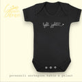 Lyfli Jybli Baby Vest | Welsh Phrase Baby Bodysuit | Santes Dwynwen Collection | Welsh Baby Gift