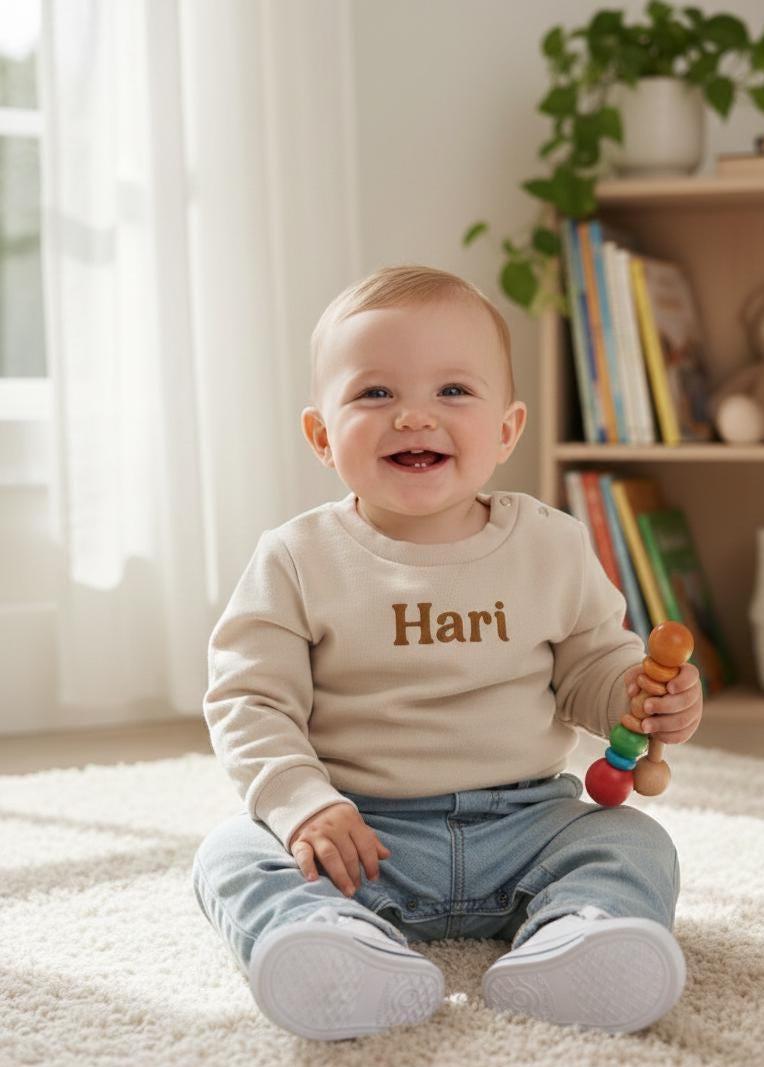 Personalised Name Baby & Toddler Jumper