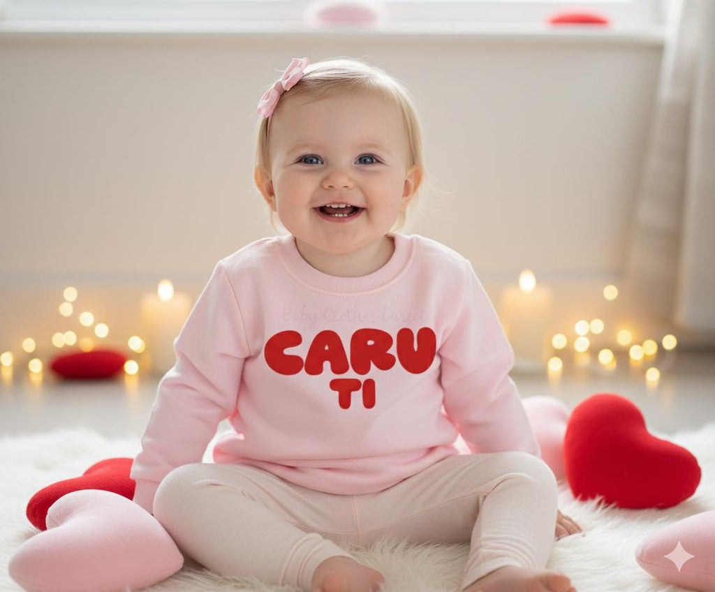 Welsh Toddler  "Caru Chdi" Jumper