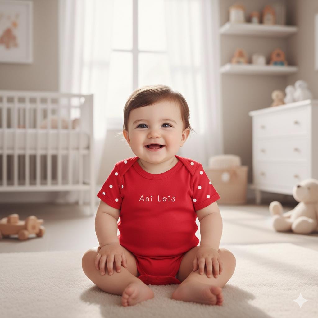 Personalised Baby Name Vest | Custom Name Babygrow | New Baby Gift