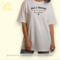 Adults Oversized Our First Mothers Day Tee