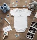 Helo Byd Babi- Welsh Baby Reveal Vest | Personalised Surname Baby Grow - Baby Reveal - Baby Announcement