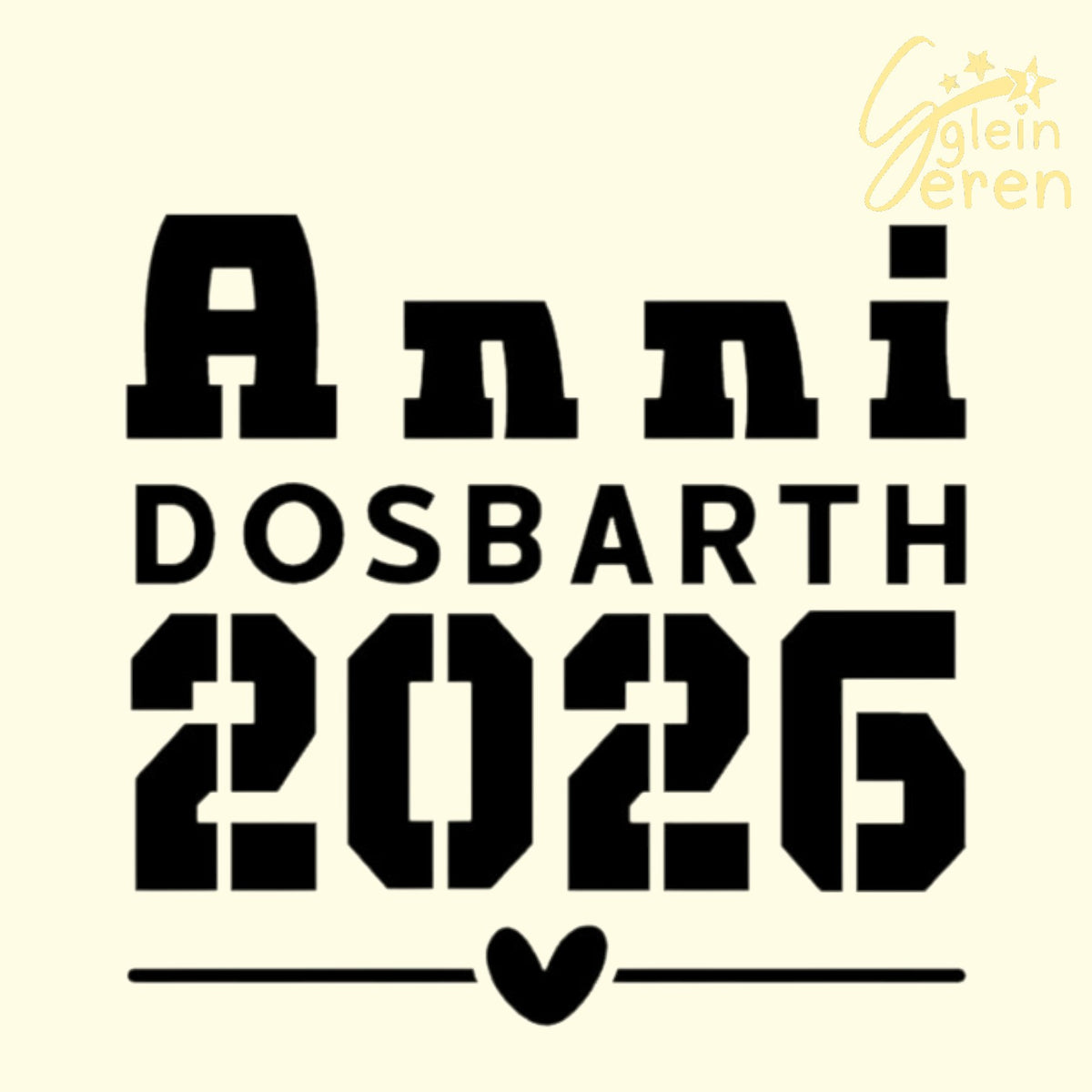 Leavers Decal