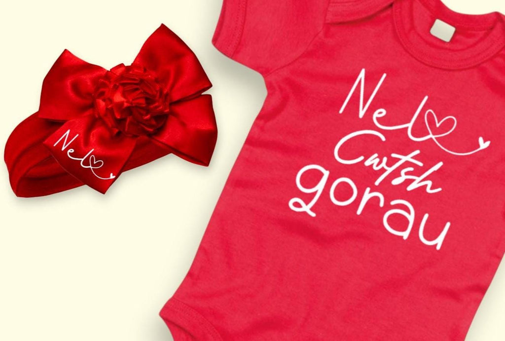 Personalised Santes Dwynwen Bundle – Welsh Love Gift Set – Cymru Romance, Cariad Present
