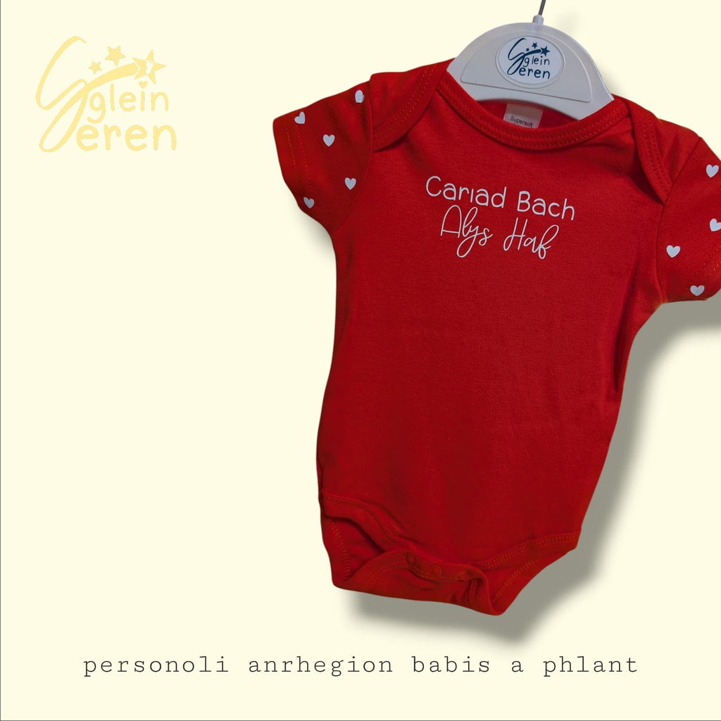 Cariad Bach Baby Vest