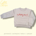 Nadolig Llawen Kids Jumper – Welsh Christmas Sweatshirt with Red Stars – Festive Holiday Top