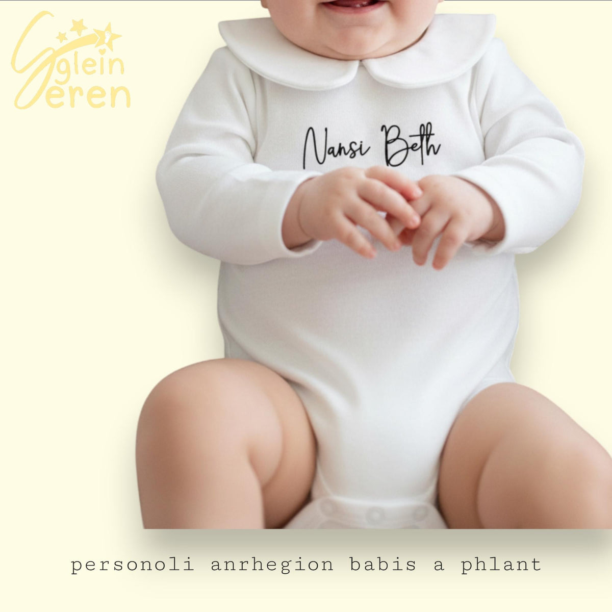 Personalised Collared Bodysuit