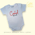 Personalised Baby Vest “Cariad” | Welsh Baby Gift | Custom Name Babygrow | New Baby Gift | Unisex Onesie