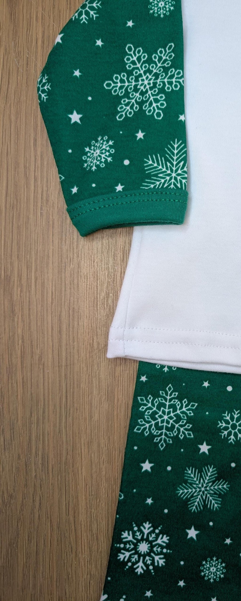 Personalized Christmas  Pyjamas – Kids Festive Sleepwear- Chosen design on front