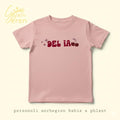 Welsh “Pretty” Baby Girl T-Shirt – Selog or Del ia Text, Cute Pink Toddler Tee, Girls Graphic Shirt