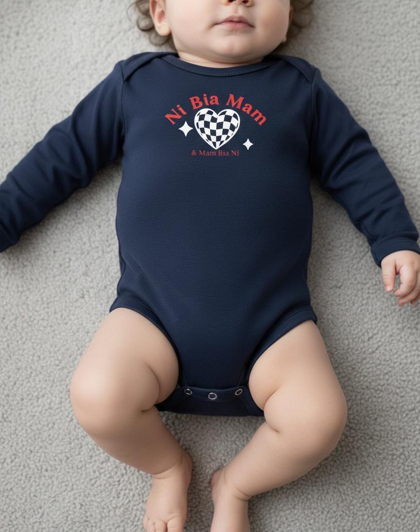 Ni Bia Mam Long Sleeve Bodysuit