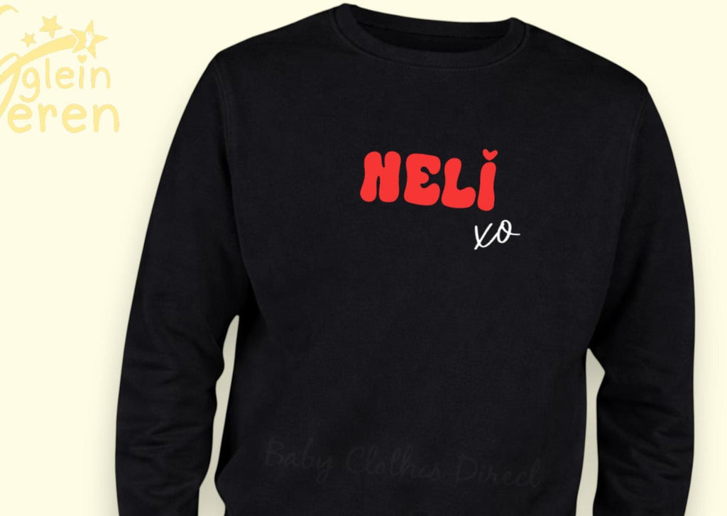 Personalised Name Jumper | Welsh Children’s Jumper | Custom Kids Sweatshirt | Welsh Clothing Gift