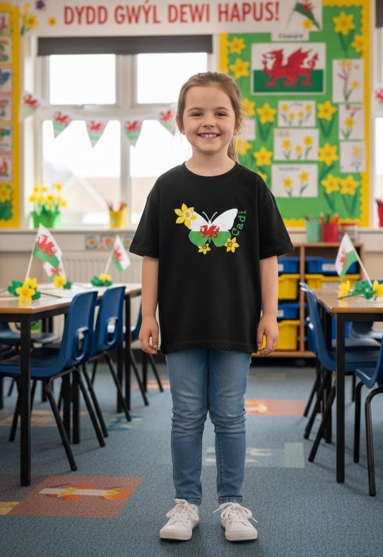 Welsh Personalised Name Tshirt