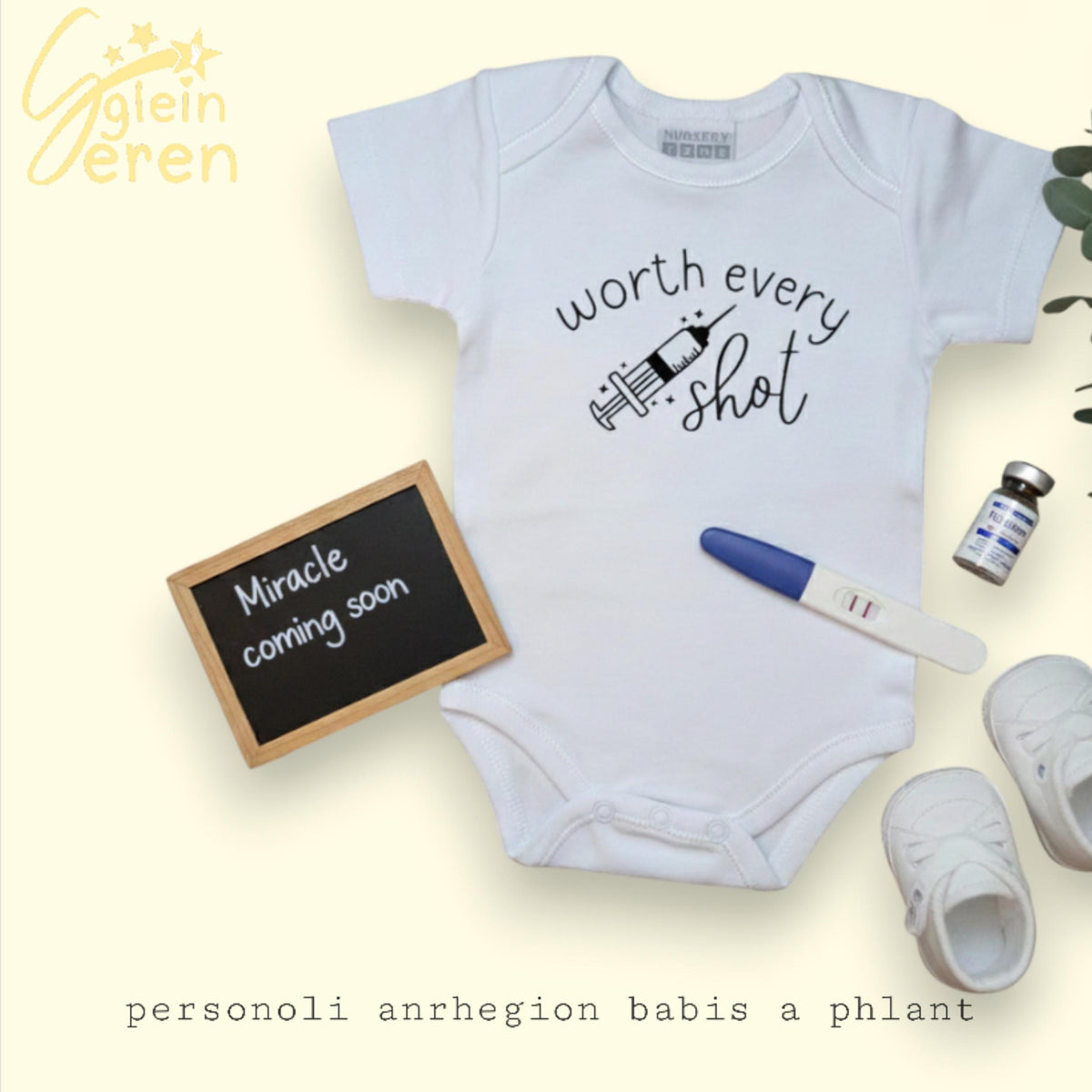 IVF Pregnancy Announcement Vest