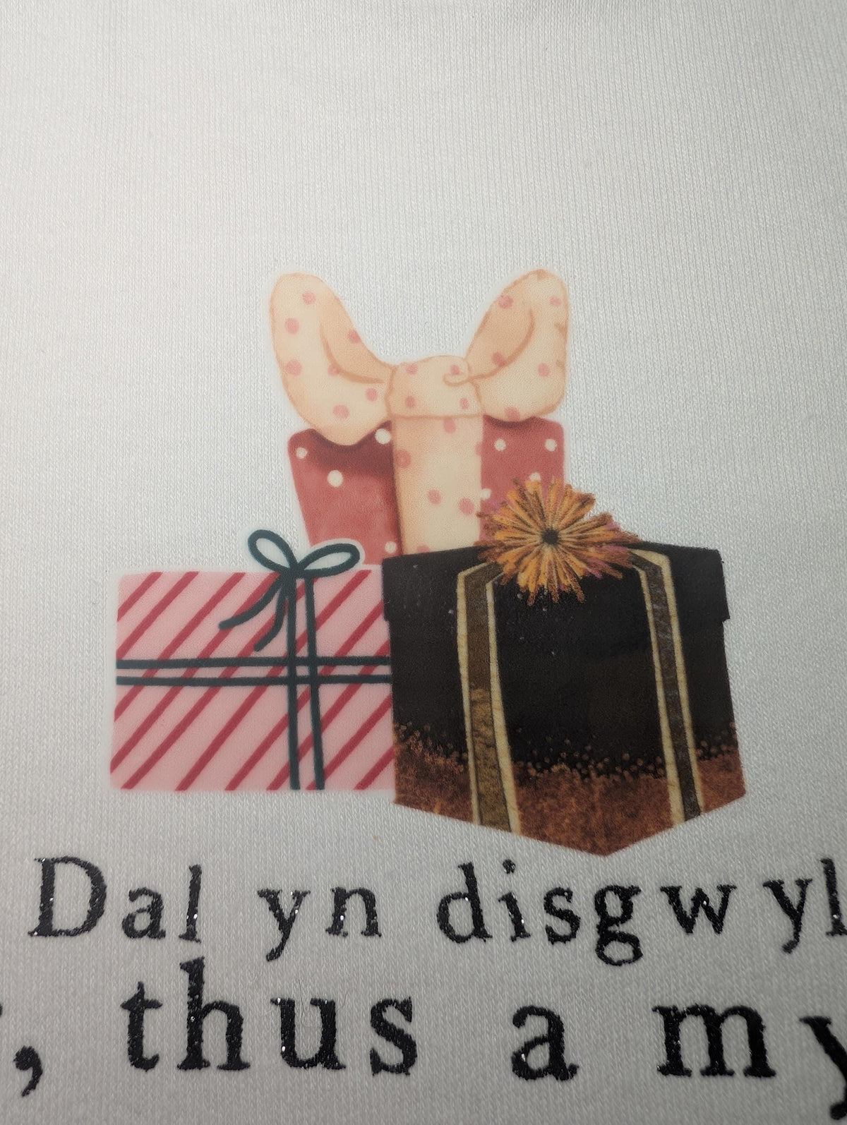 Welsh or English Baby Christmas Vest – Funny Vest