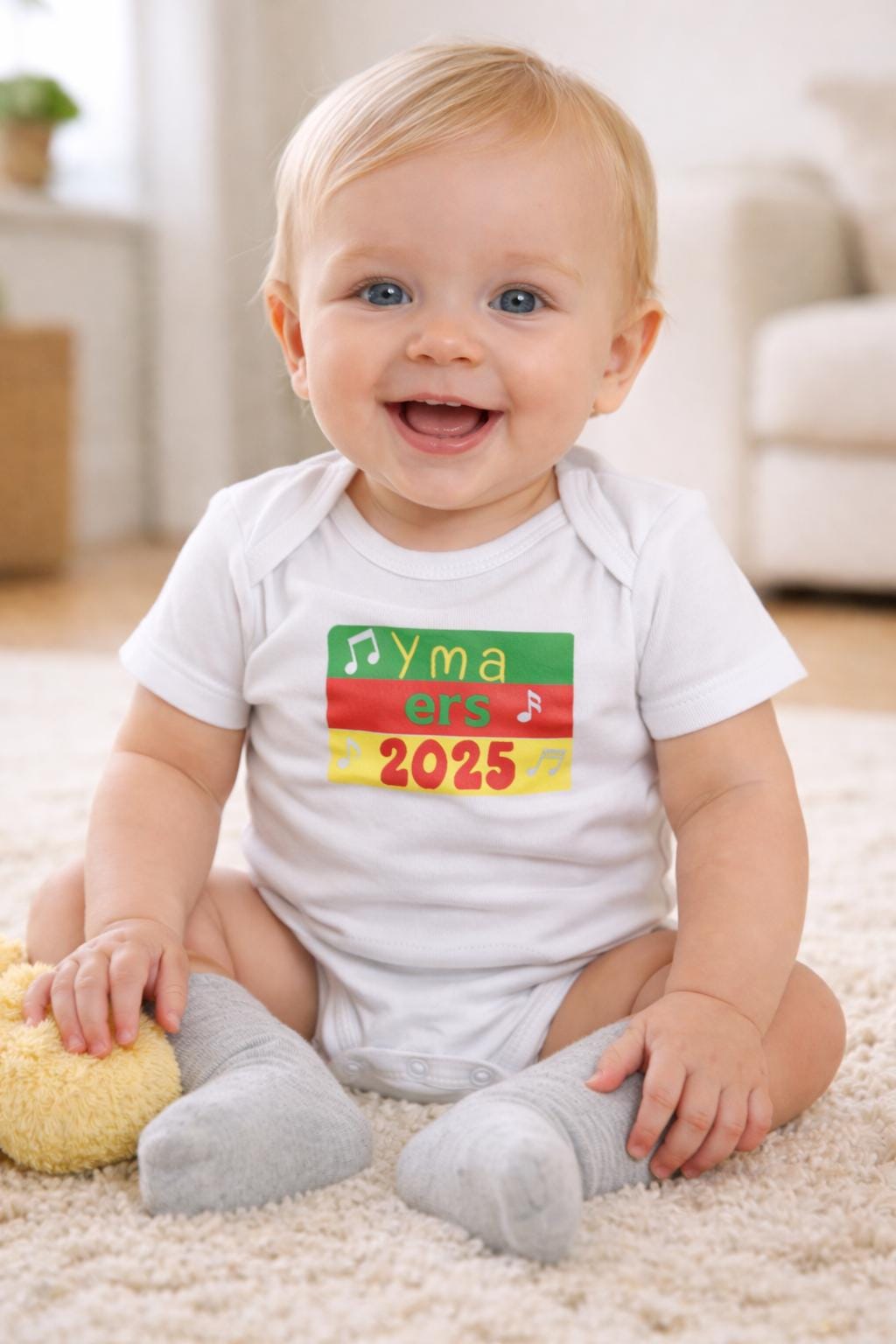 Personalised Welsh Baby Vest – "Yma ers"
