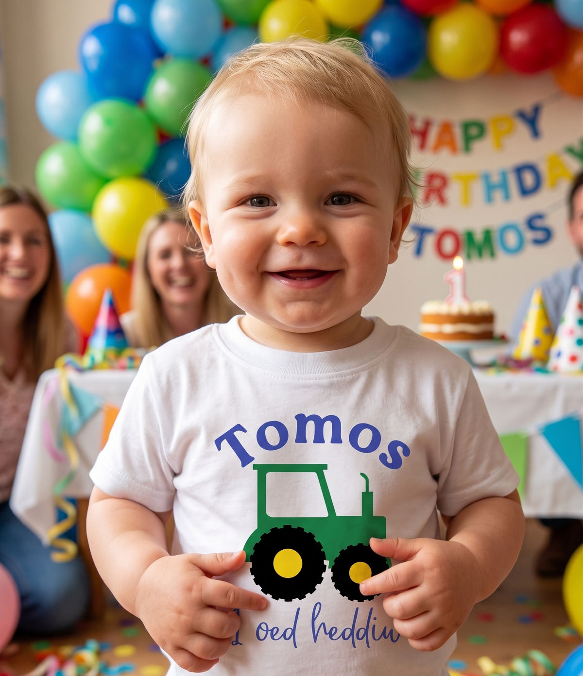 Birthday Tractor Tshirt