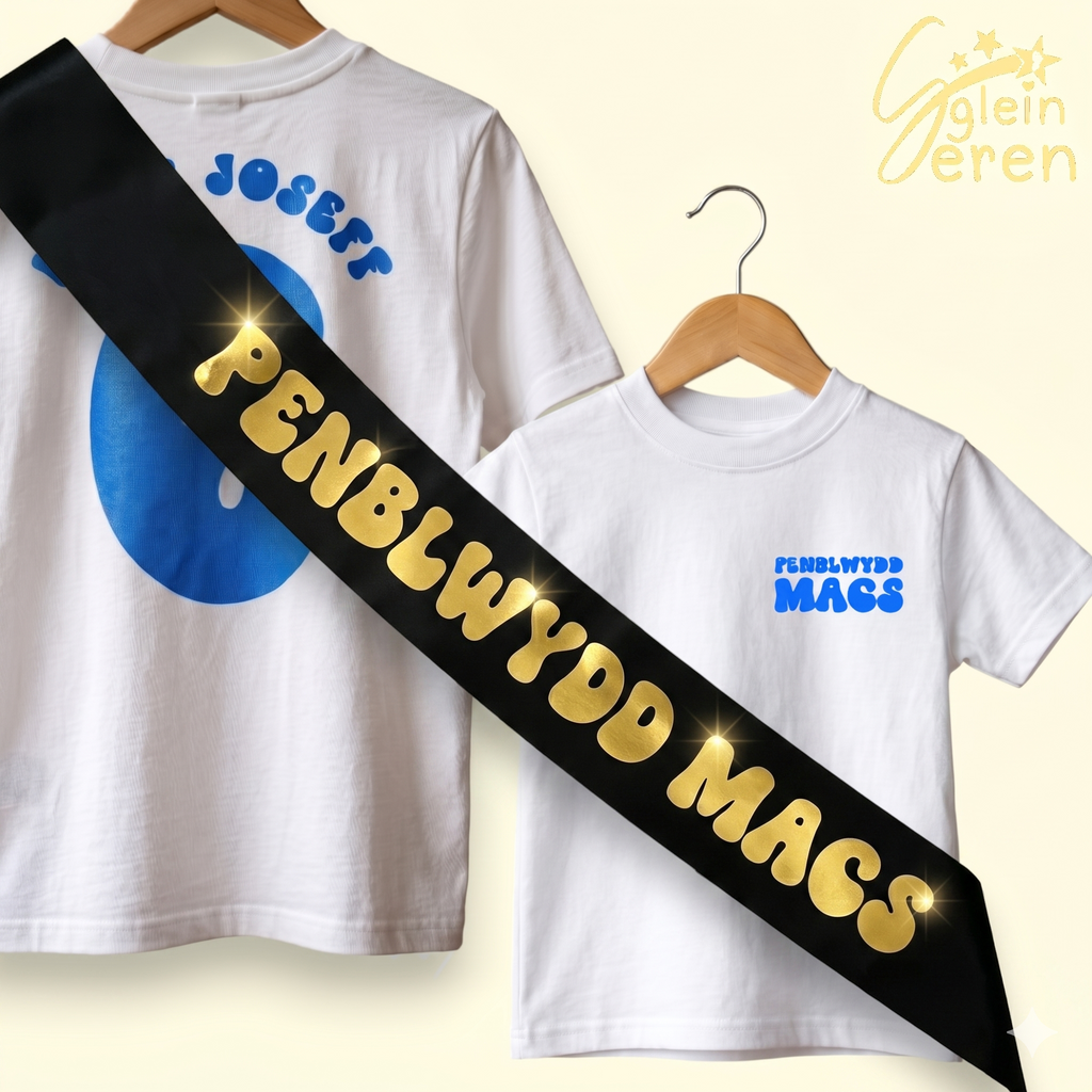 T-shirt and Sash Birthday Bundle