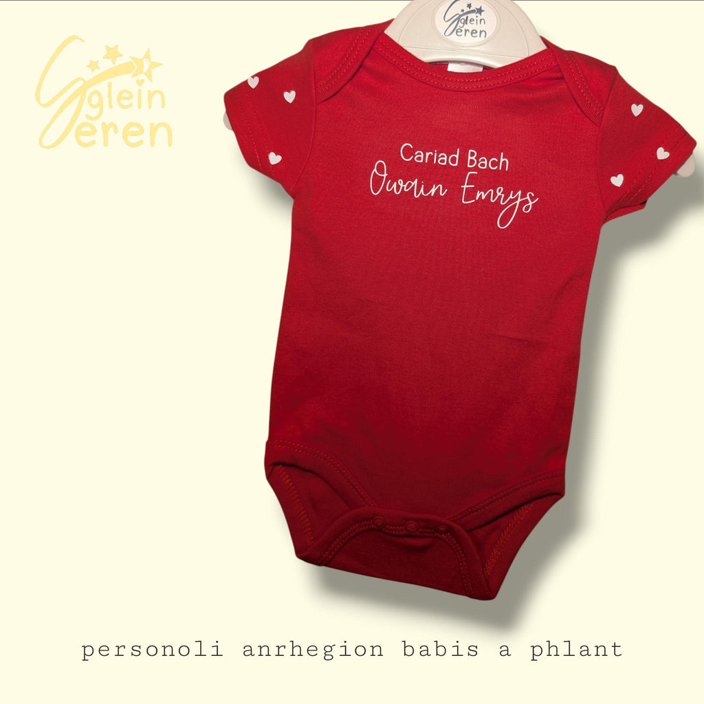 Cariad Bach Baby Vest