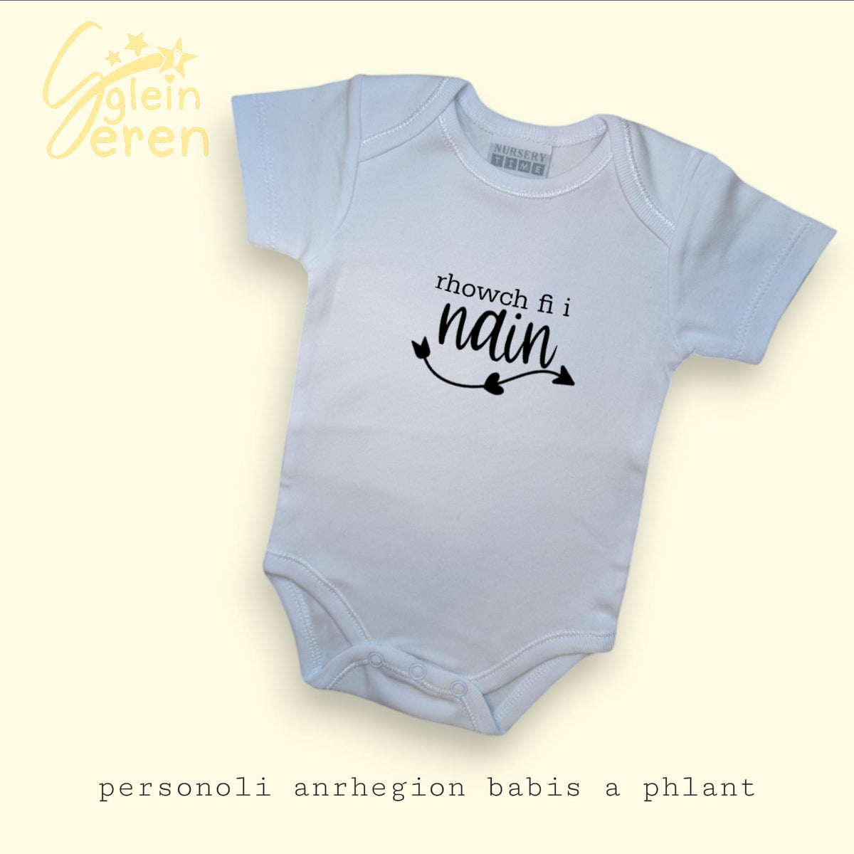 Welsh Pass Me To Vest - Personalised Baby Vest - Welsh Funny Vest - Newborn Vest