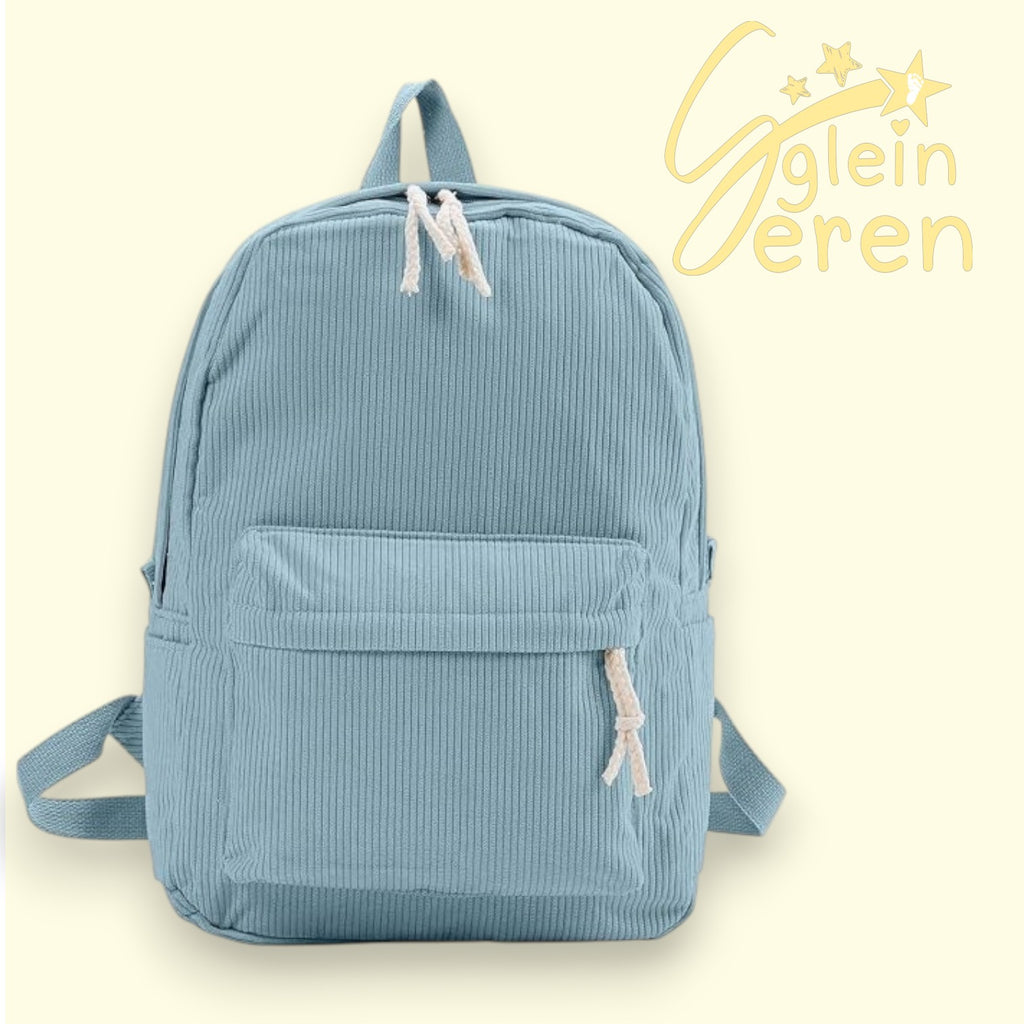 Personalised Corduroy School Bags