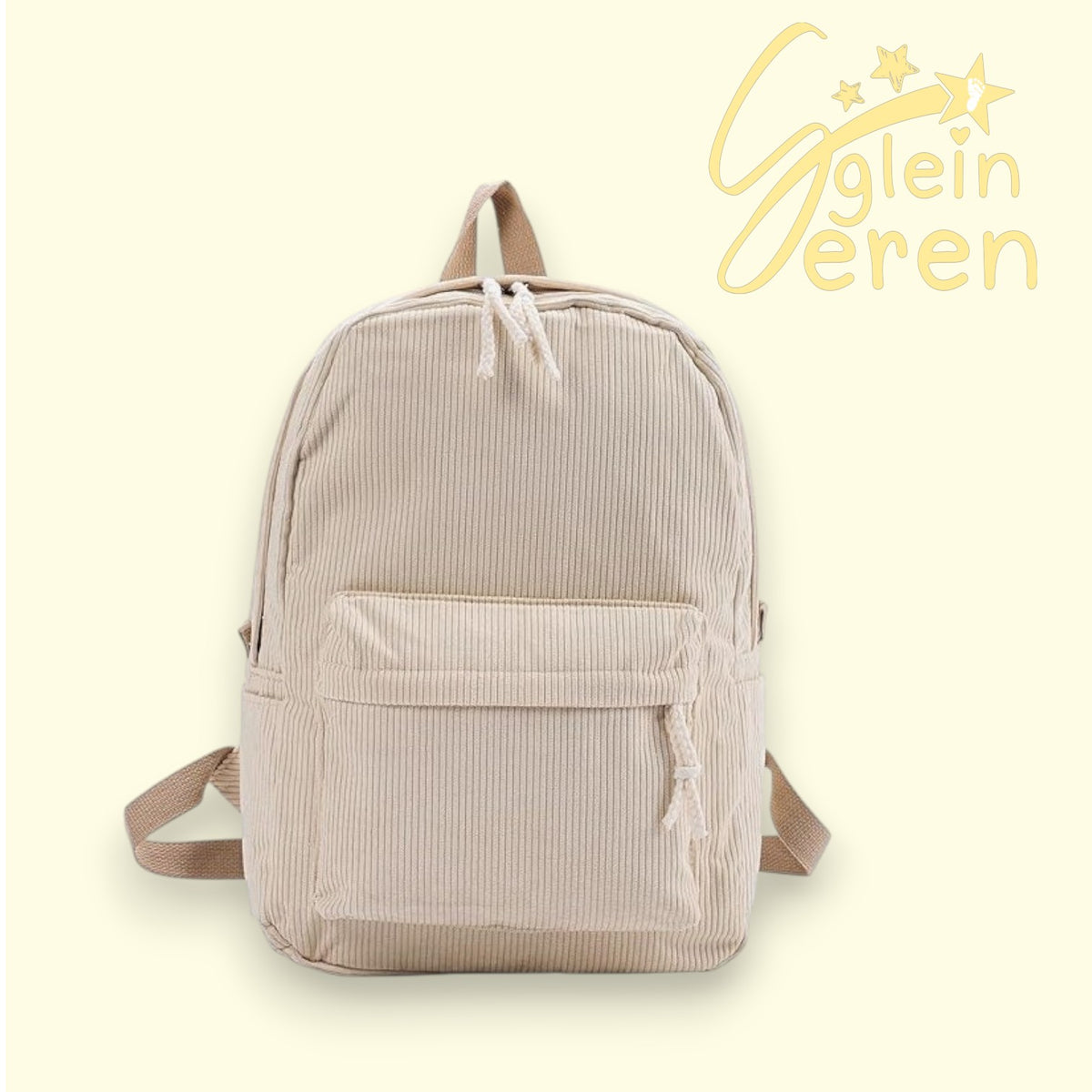 Personalised Corduroy School Bags