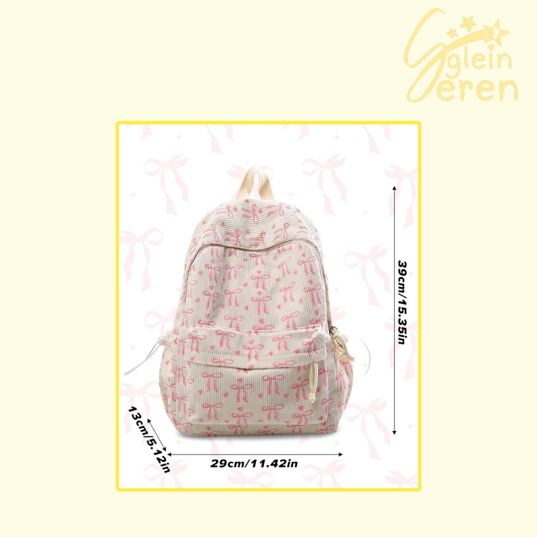 Personalised Bow Backpack