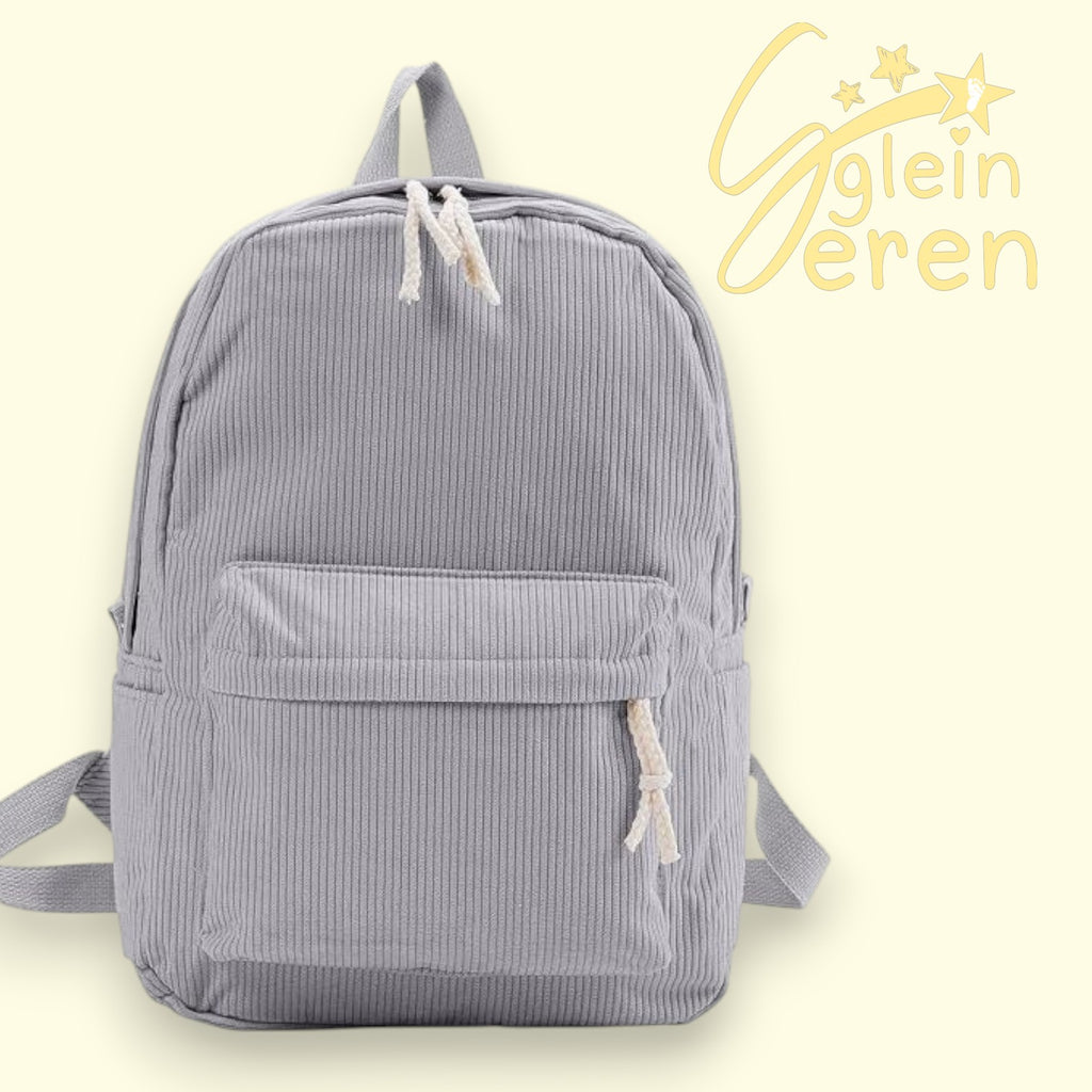Personalised Corduroy School Bags