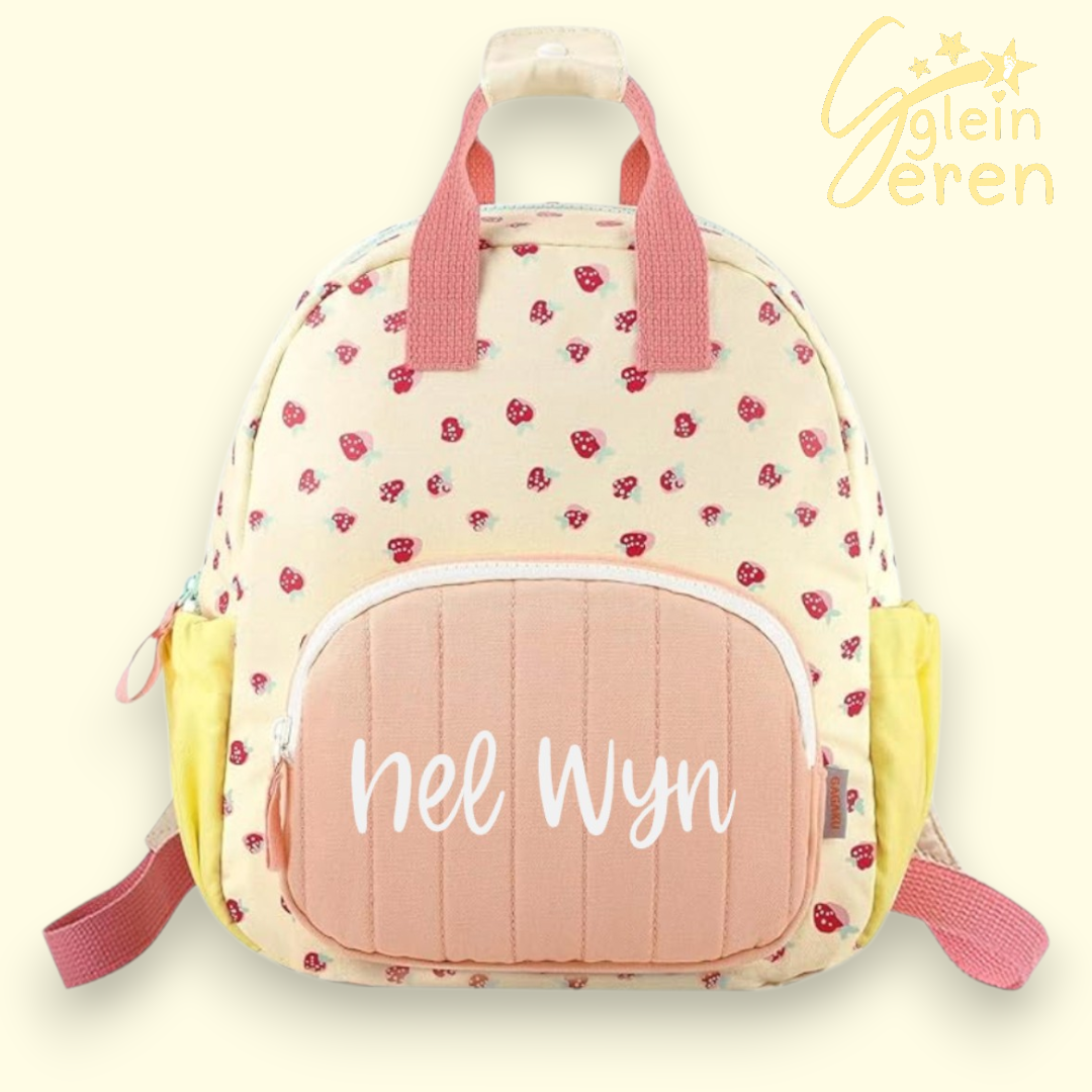 Strawberry Personalised Backpack