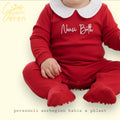 Personalised with Name Collared Bodysuit