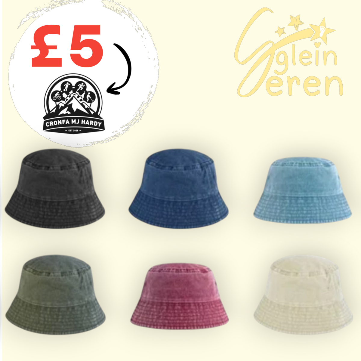 Denim Vintage Bucket Hat