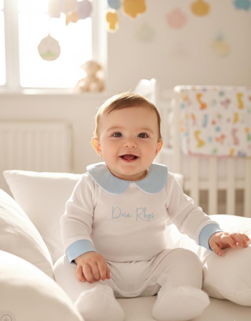 Personalised Collared Bodysuit