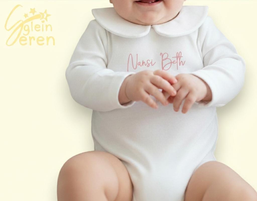 Personalised Collared Bodysuit