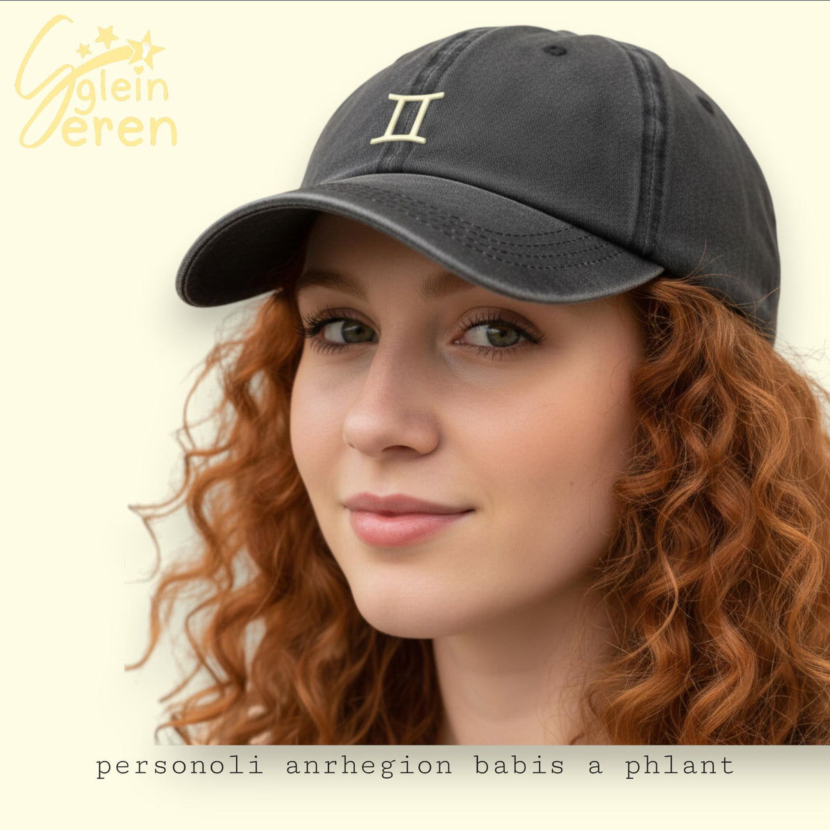 Personalised Zodiac Sign Cap