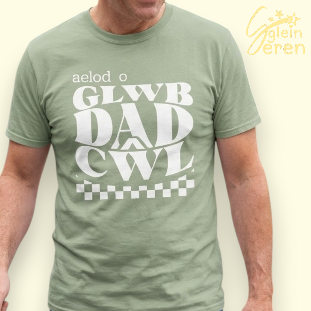 Clwb Dad Cwl T-shirt