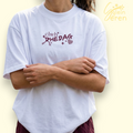 Oversized Uni Sex Clwb Rhedeg Tee