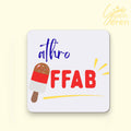 Athro Ffab Ice Cream Coaster | Welsh Teacher Gift