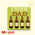 "Cwrw Dad" Welsh Beer Coaster