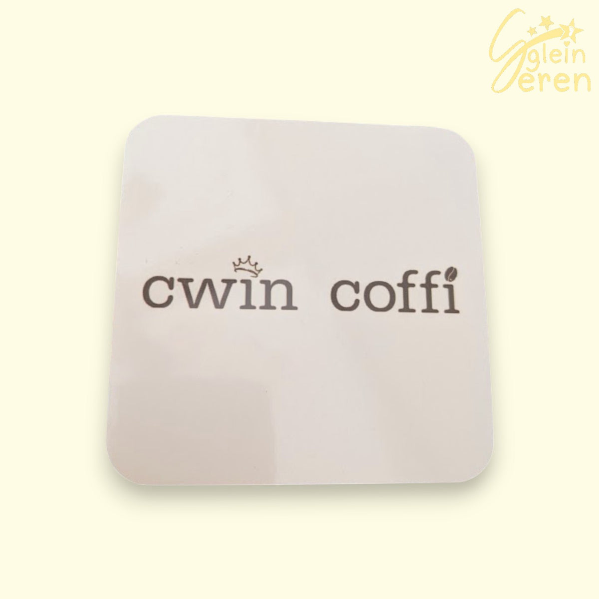 Cwîn Coffi Coaster