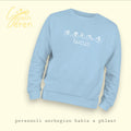 Personalised BSL “Lwcus” Toddler & Kids Sweatshirt | Welsh Lucky Jumper