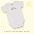 Personalised Welsh Baby Vest “Caru Ti/ Caru Chdi/Lyfio Chdi Pob Tamed” | Santes Dwynwen Gift