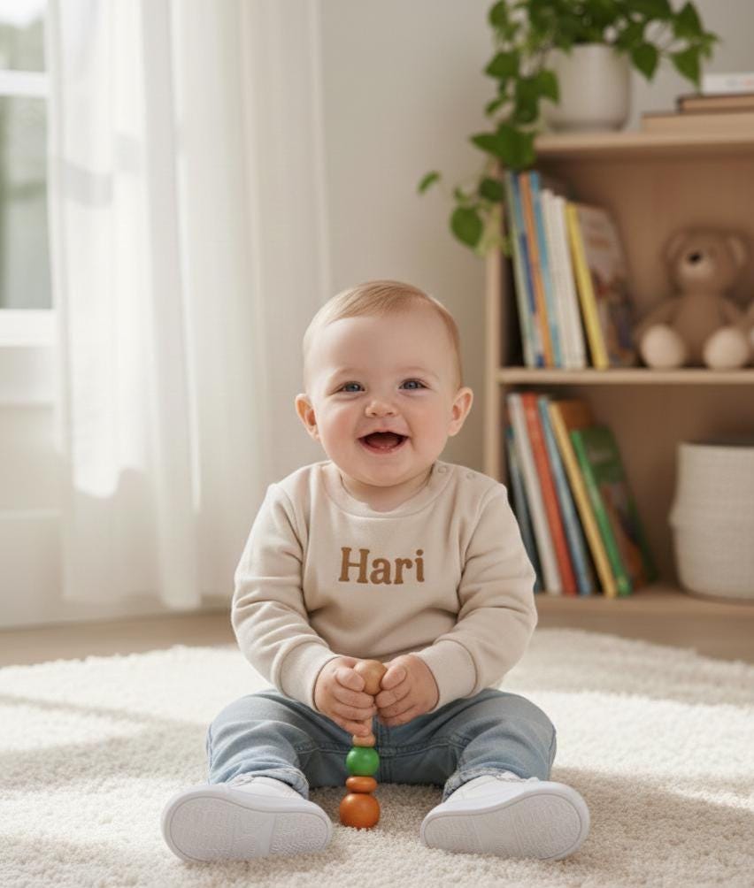 Personalised Name Baby & Toddler Jumper