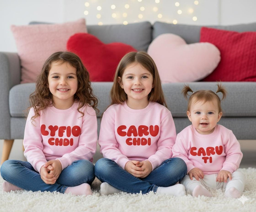 Welsh Toddler  "Caru Chdi" Jumper