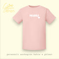 Personalised Kids Name T-Shirt with Heart or Star | Toddler & Children’s Tee | Gender Neutral | Welsh Inspired Gift