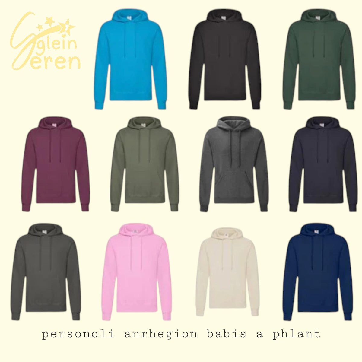 Adult BSL & Welsh Hoodie