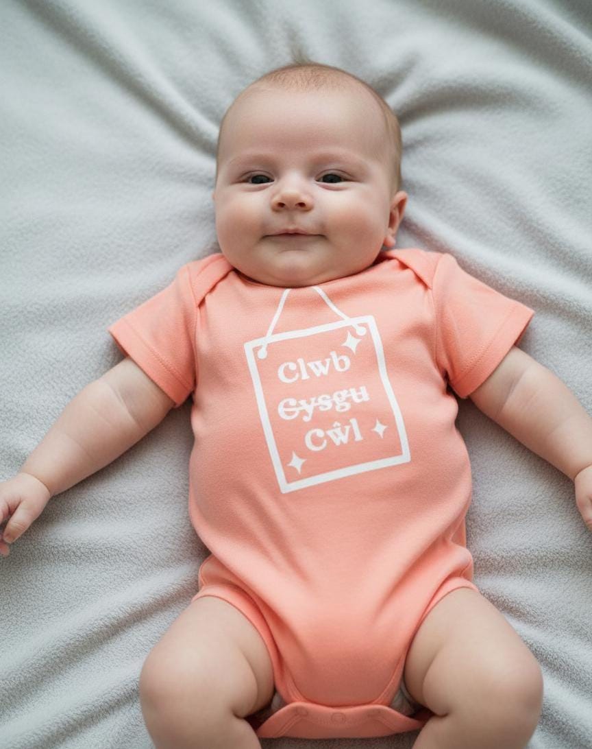 Clwb Cysgu Cwl Baby Bodysuit