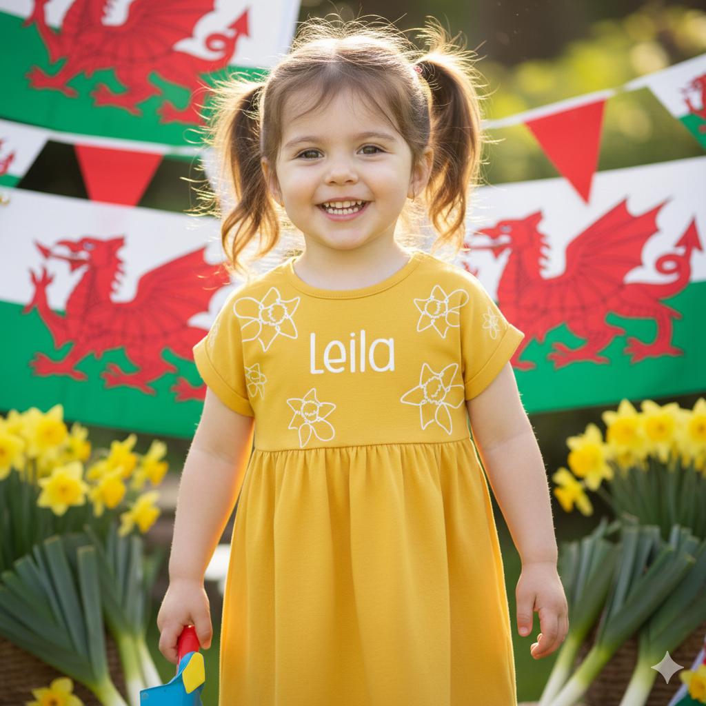 Personalised Daffodil Dress