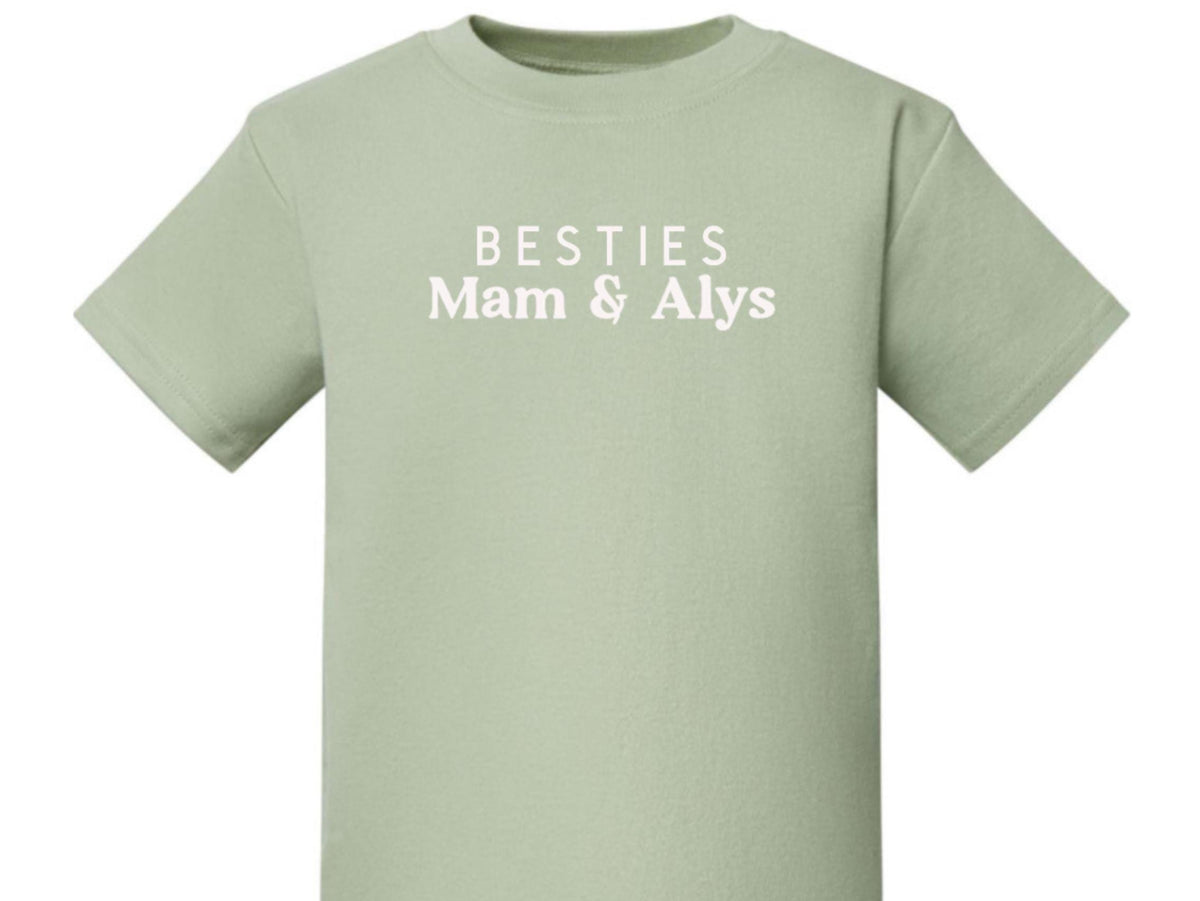 Mum and Child Besties Matching Tees