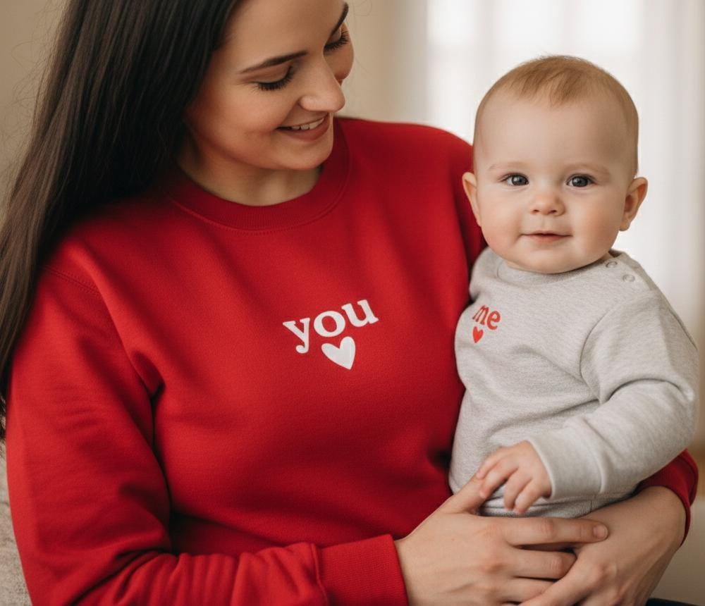 You & Me Mum and Baby Matching Set Sweatshirts